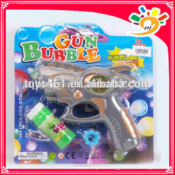 Cheap bubble gun toy,plastic bubble gun with light